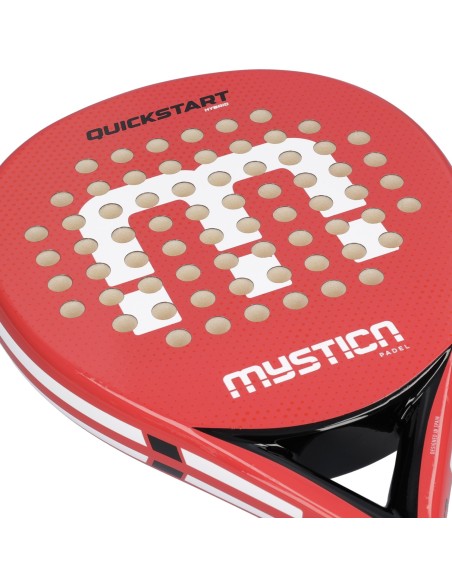 Pala Mystica Quickstart Hybrid Rojo 2024 | Ofertas de pádel